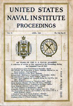 1946-04 Part Two Naval Institute Proceedings