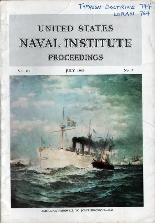 July 1955 Proceedings Magazine: United States Naval Institute 
