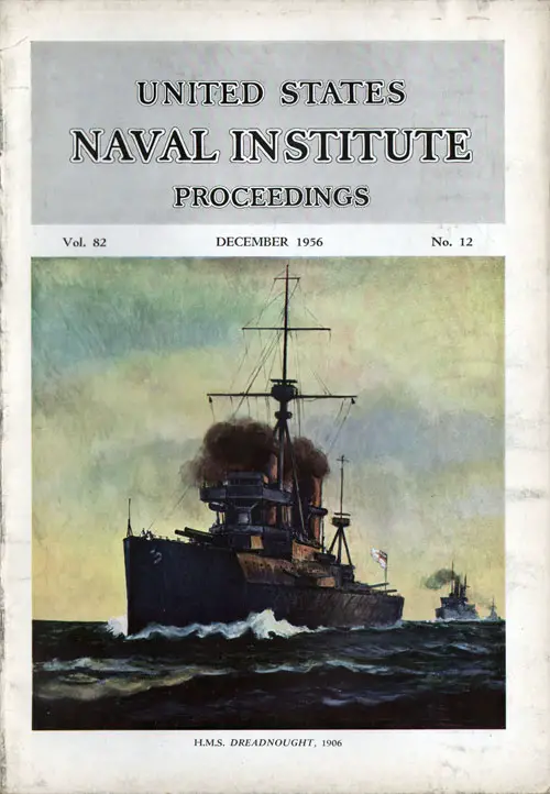 December 1956 Proceedings Magazine: United States Naval Institute 