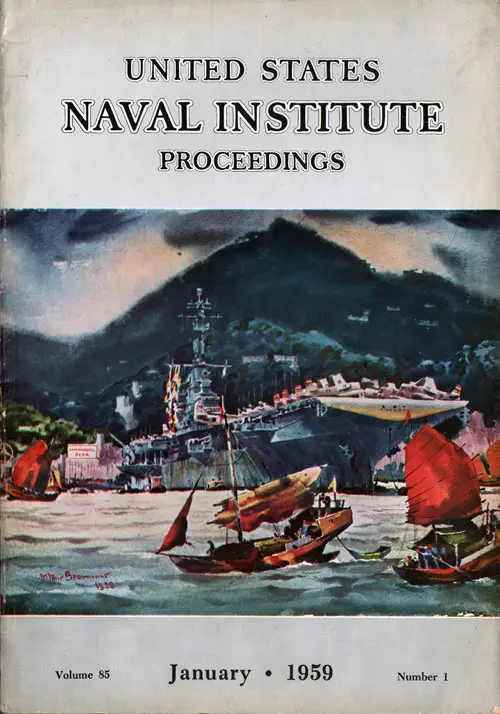 January 1959 Proceedings Magazine: United States Naval Institute