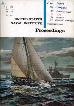 February 1962 Proceedings Magazine: United States Naval Institute 