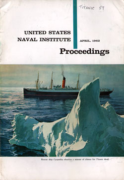 April 1962 Proceedings Magazine: United States Naval Institute 