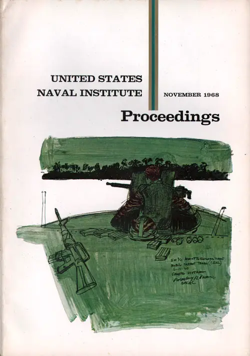 Front Cover, U. S. Naval Institute Proceedings, Volume 94/11/789, November 1978.