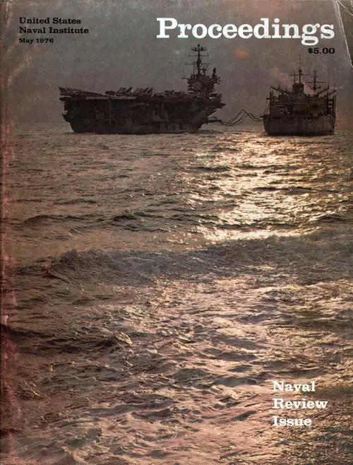 Front Cover, U. S. Naval Institute Proceedings, Volume 102/5/879, May 1976.