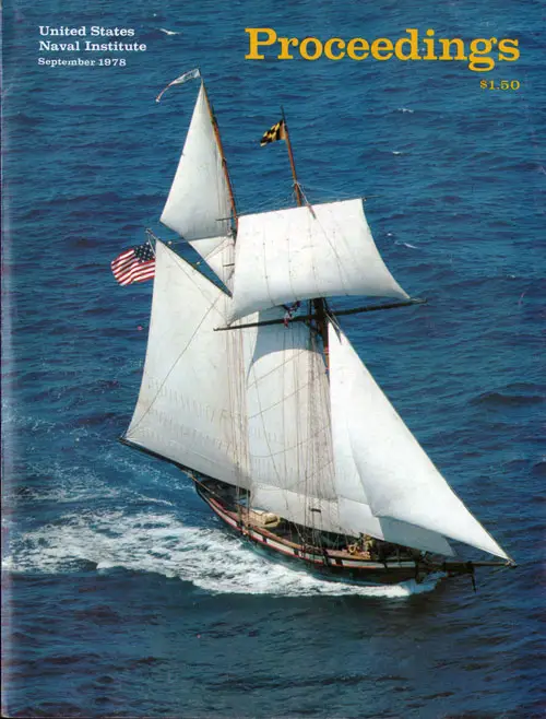 Front Cover, U. S. Naval Institute Proceedings, Volume 104/9/907, September 1978.