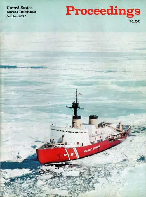 Front Cover, U. S. Naval Institute Proceedings, Volume 104/10/908, October 1978.