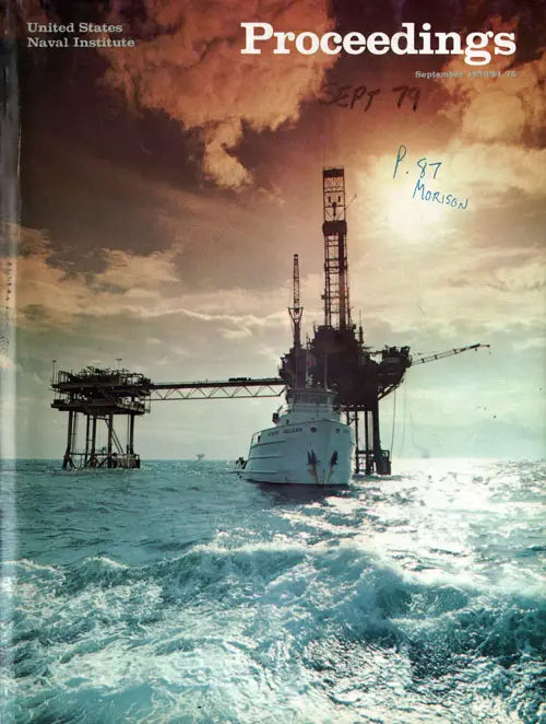 Front Cover, U. S. Naval Institute Proceedings, Volume 105/9/919, September 1979.