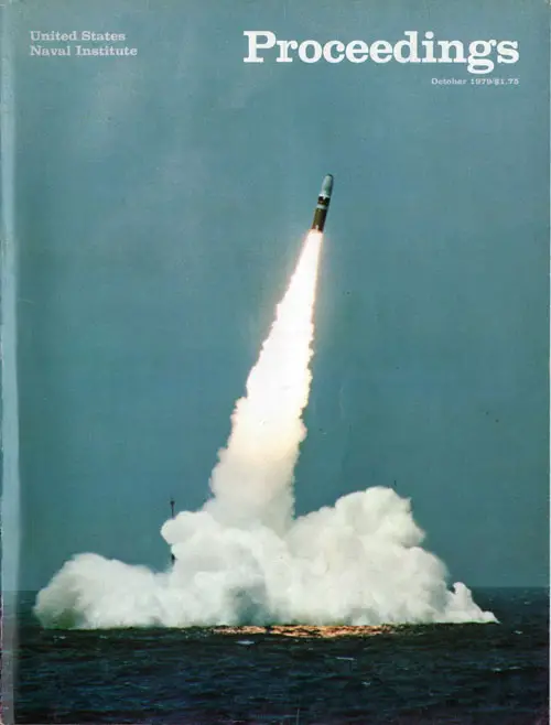 Front Cover, U. S. Naval Institute Proceedings, Volume 105/10/920, October 1979.