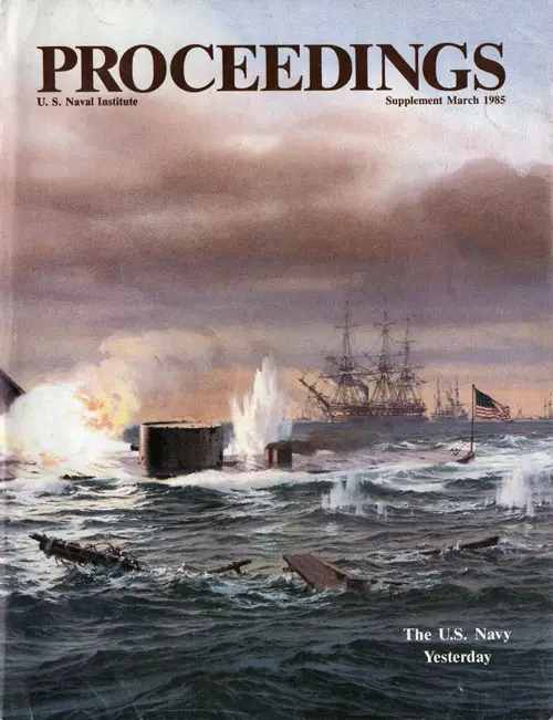 Front Cover, U. S. Naval Institute Proceedings Supplement, March 1985.