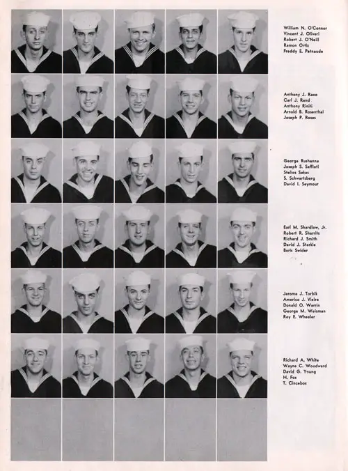 Page Two of Graduating Recruits