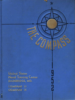 Bainbridge MD USNTC Compass Yearbooks