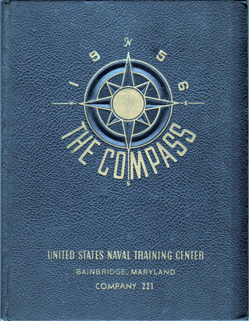 1956 Company 221 Bainbridge US Naval Training Center Roster - Compass