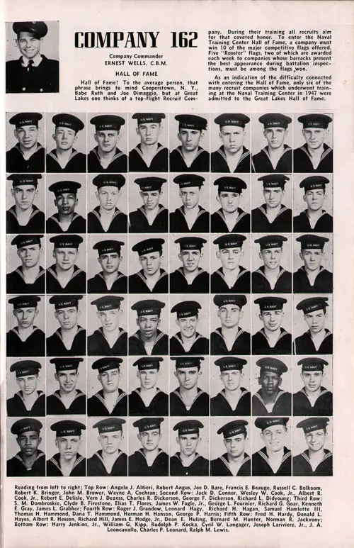 Company 47-162 Recruits, Page 1.