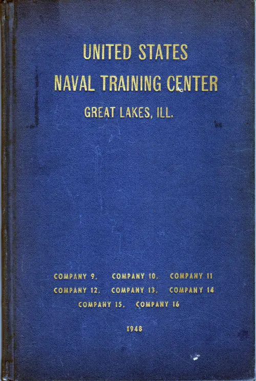 Front Cover, USNTC Great Lakes "The Keel" 1948 Company 010.