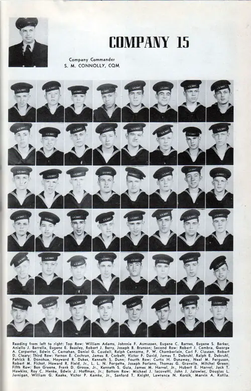 Company 48-015 Recruits, Page 1.
