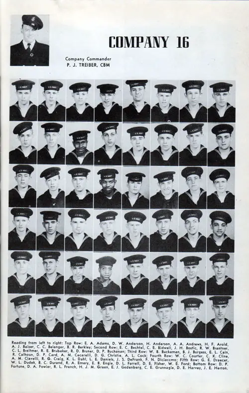 Company 48-016 Recruits, Page 1.