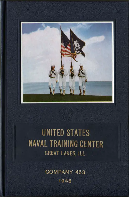 Front Cover, USNTC Great Lakes "The Keel" 1948 Company 453.