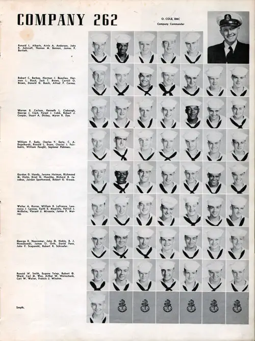 Company 49-262 Recruits, Page 1.