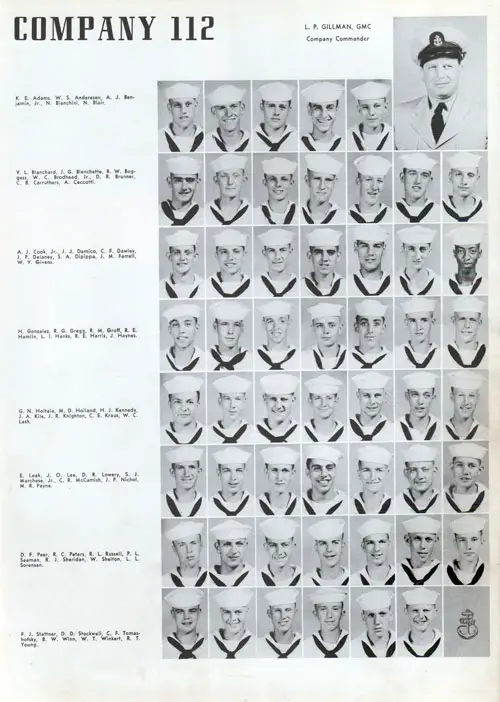 Company 50-112 Recruits, Page 1.