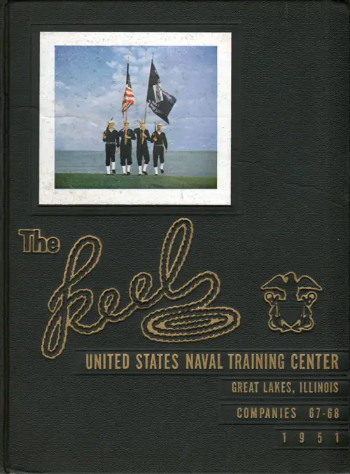 Front Cover, USNTC Great Lakes "The Keel" 1951 Company 067.