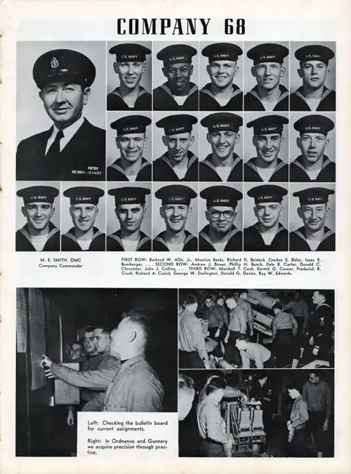 Company 51-068 Recruits, Page 1.