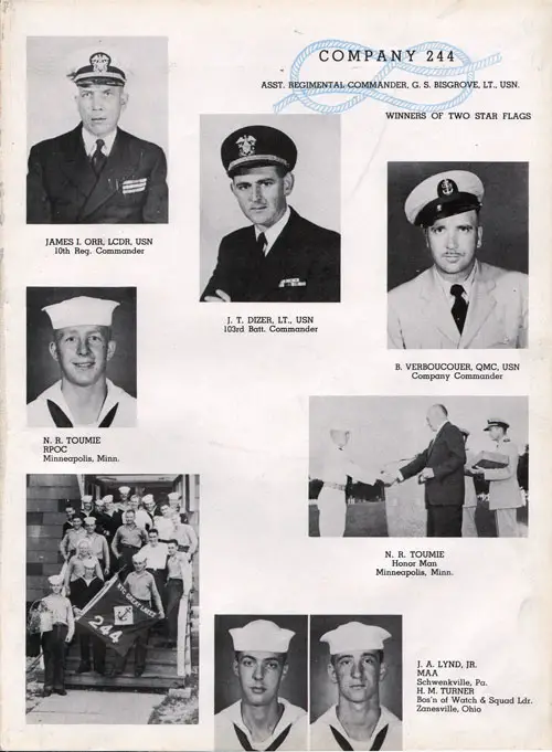 Company 52-244 Recruits, Page 1.