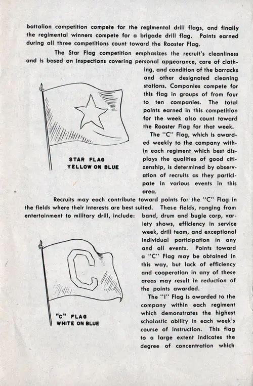 Company 52-352 Resume Of Flag Competition Program, Page 3.