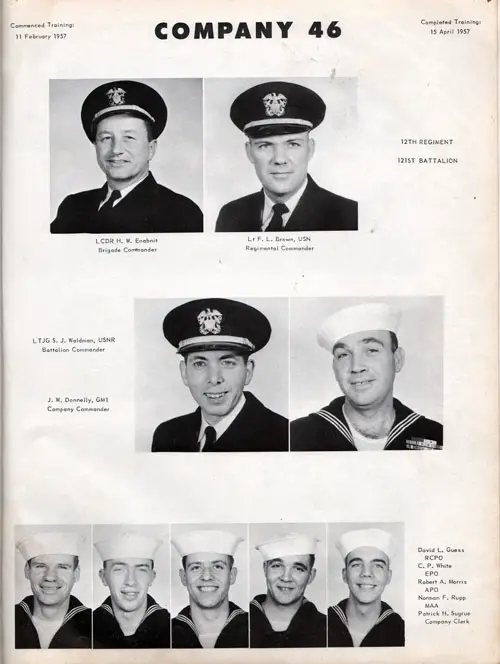 Company 57-046 Recruits, Page 1.