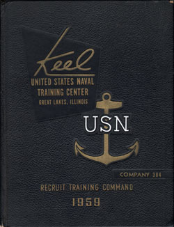1959 Company 384 Great Lakes US Naval Training Center Roster - The Keel