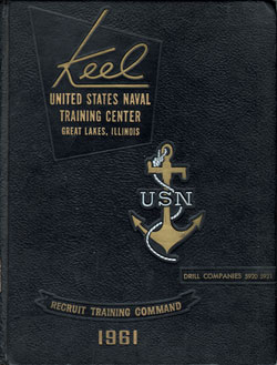 1961 Drill Company 5920 Great Lakes US Naval Training Center Roster - The Keel