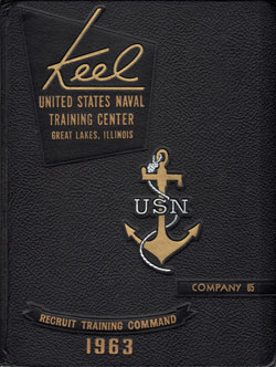 1963 Company 065 Great Lakes US Naval Training Center Roster - The Keel
