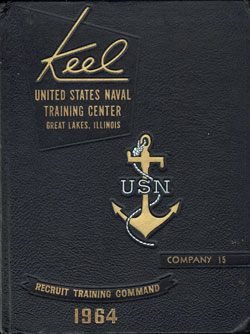 1964 Company 015 Great Lakes US Naval Training Center Roster - The Keel