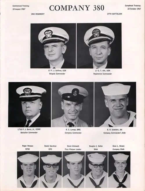 Company 67-380 Recruits, Page 1.