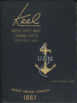 1967 Company 5964 Great Lakes US Naval Training Center Roster - The Keel