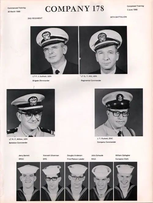 Company 68-178 Recruits, Page 1.