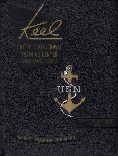 USNTC - Great Lakes - The Keel - Company 5946 Yearbook 1969