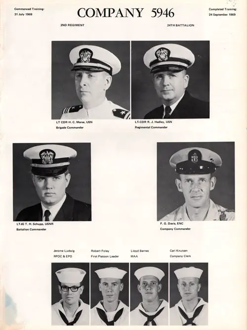 Company 69-5946 Recruits Page One