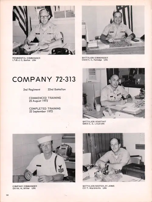 Company 72-313 Recruits Page One