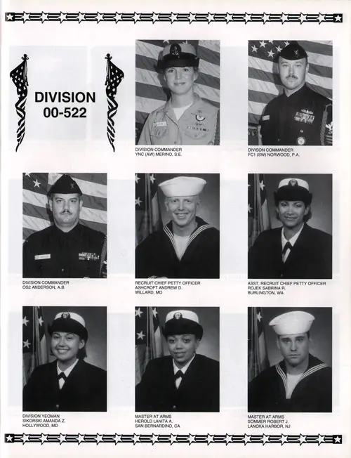 Division 00-522 Recruits Page One 