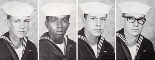 Company 72-016 Recruits, Jackie Esterline, Howard Frazier, Olin Gay, William Guyton