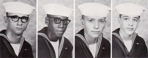 Company 72-016 Recruits, M. S. Whiteside, Glen Williams, John Wojewodzki, Steven Yohman