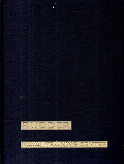 Front Cover, Navy Boot Camp Book 1974 Company 121 The Rudder