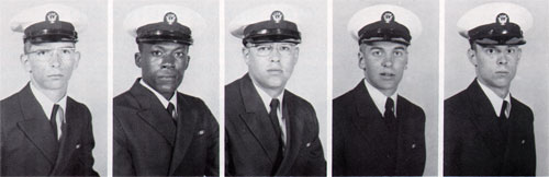 Company 74-121 Recruits, Michael Cross, Sammy Davis, John Dillingham, William Eitreim, Kevin Entz