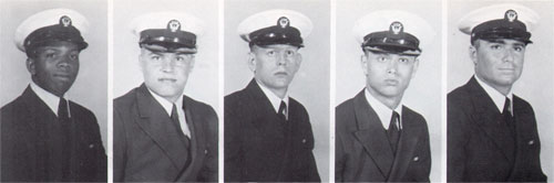 Company 74-121 Recruits, Lamar Strong, Brian Sullivan, Whitmell Summers, Stuart Taylor, Guy Thompson