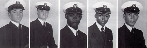 Company 74-121 Recruits, Michael O'Mara, Steven Fogle, Larry Harger, Siamon Wyatt, Michael Smith