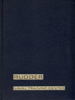 Front Cover, Navy Boot Camp Book 1974 Company 121 The Rudder