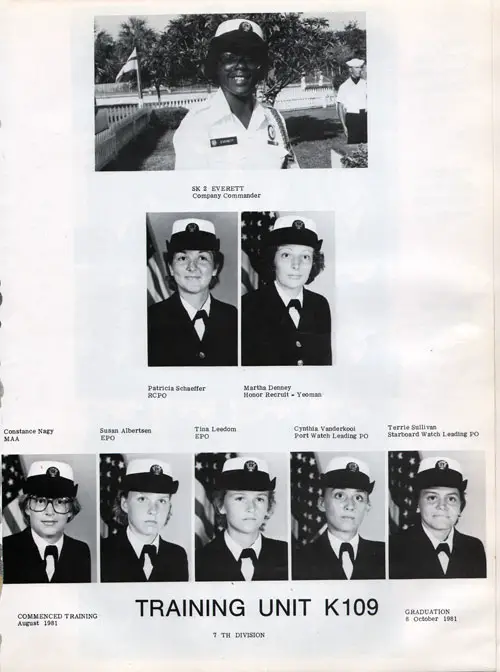 Company 81-K109 Recruits, Page 1