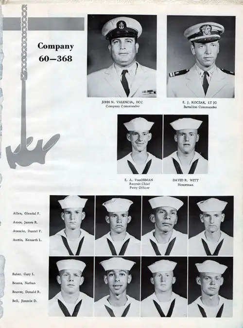 Company 60-368 Recruits Page One