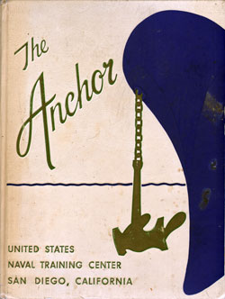 Front Cover, Navy Boot Camp Book 1960 Company 502 The Anchor