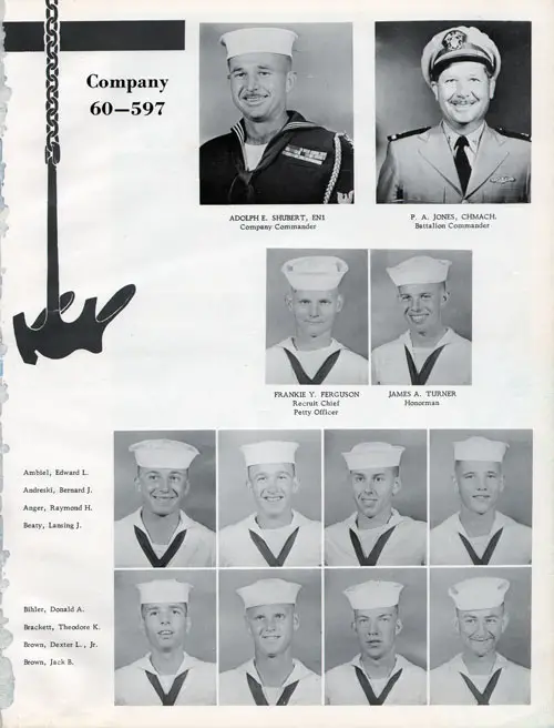 Company 60-597 Recruits Page One